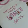 'When I Wake Up' Pink Birthday Pyjamas
