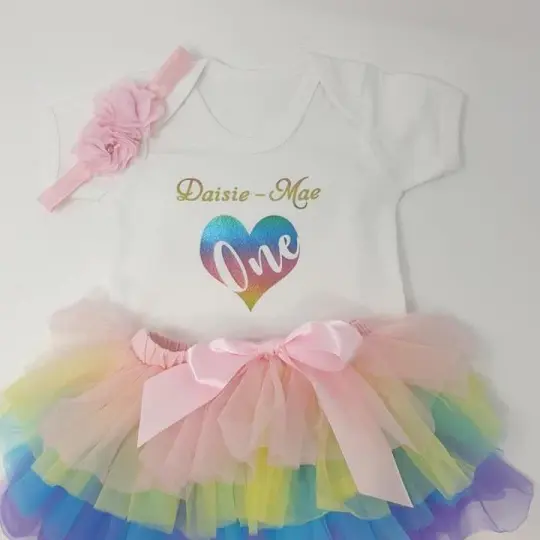 Baby Tutu Set With Headband